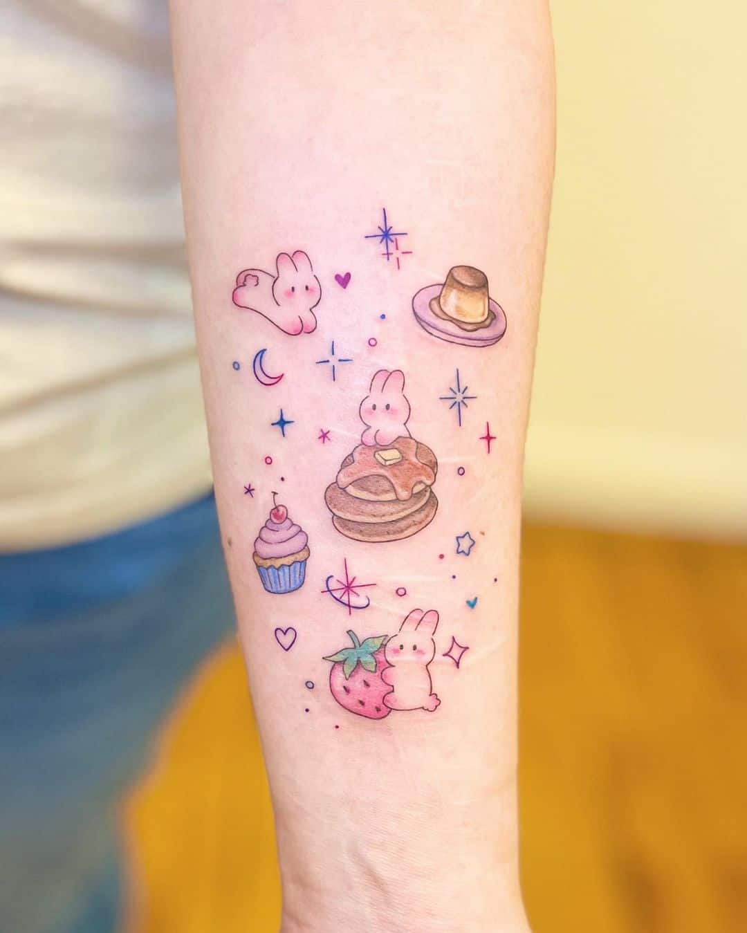 30 Delicious Food Tattoo Design To Try