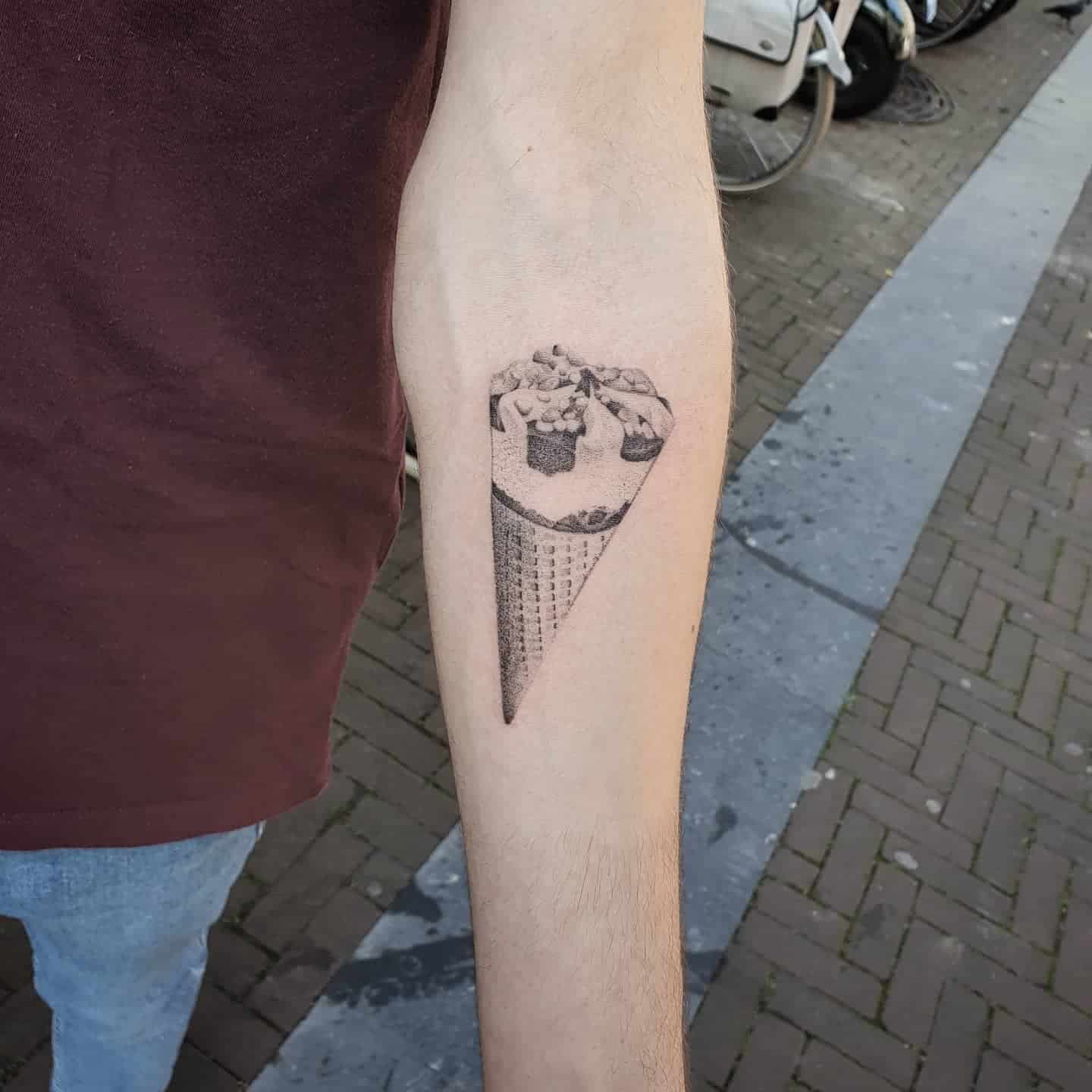 icecream tattoo by snip art
