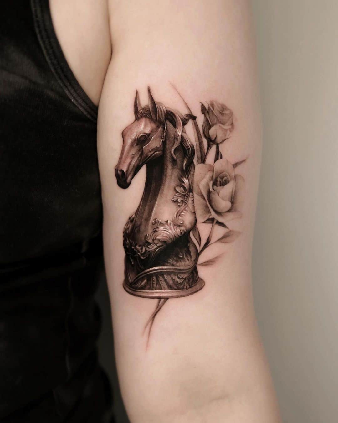 Black and gray tattoo by moco tattoo 2