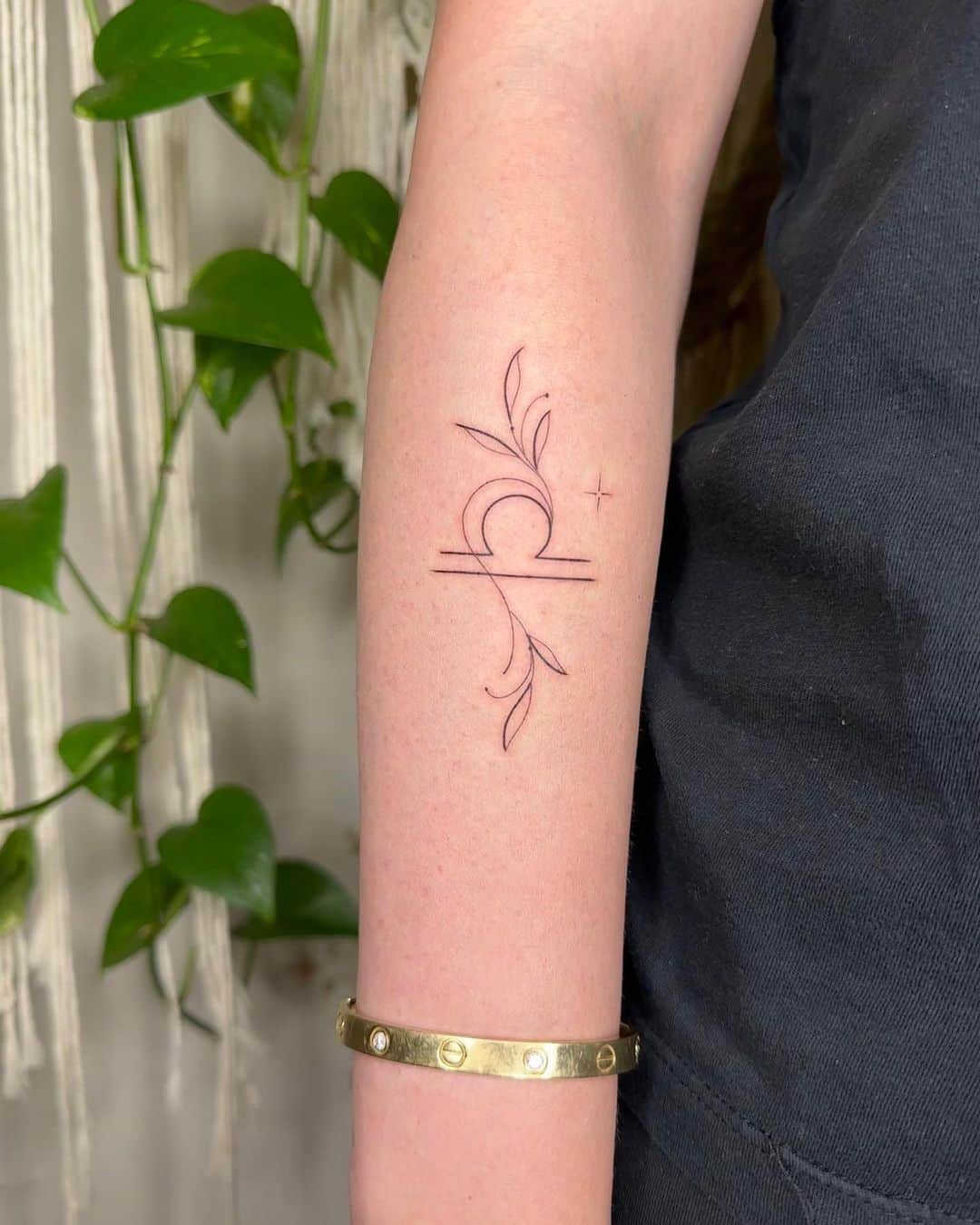 Tattoo uploaded by Jennifer R Donnelly • Libra tattoo by piedetonante  #piedetonante #Libra #zodiac #astrology #horoscope • Tattoodo