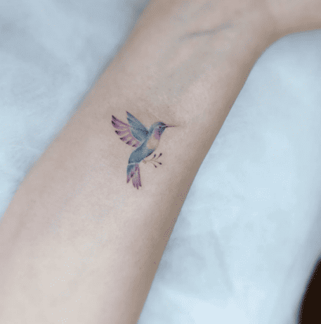 Vibrant And Mesmerizing Hummingbird Tattoo Ideas