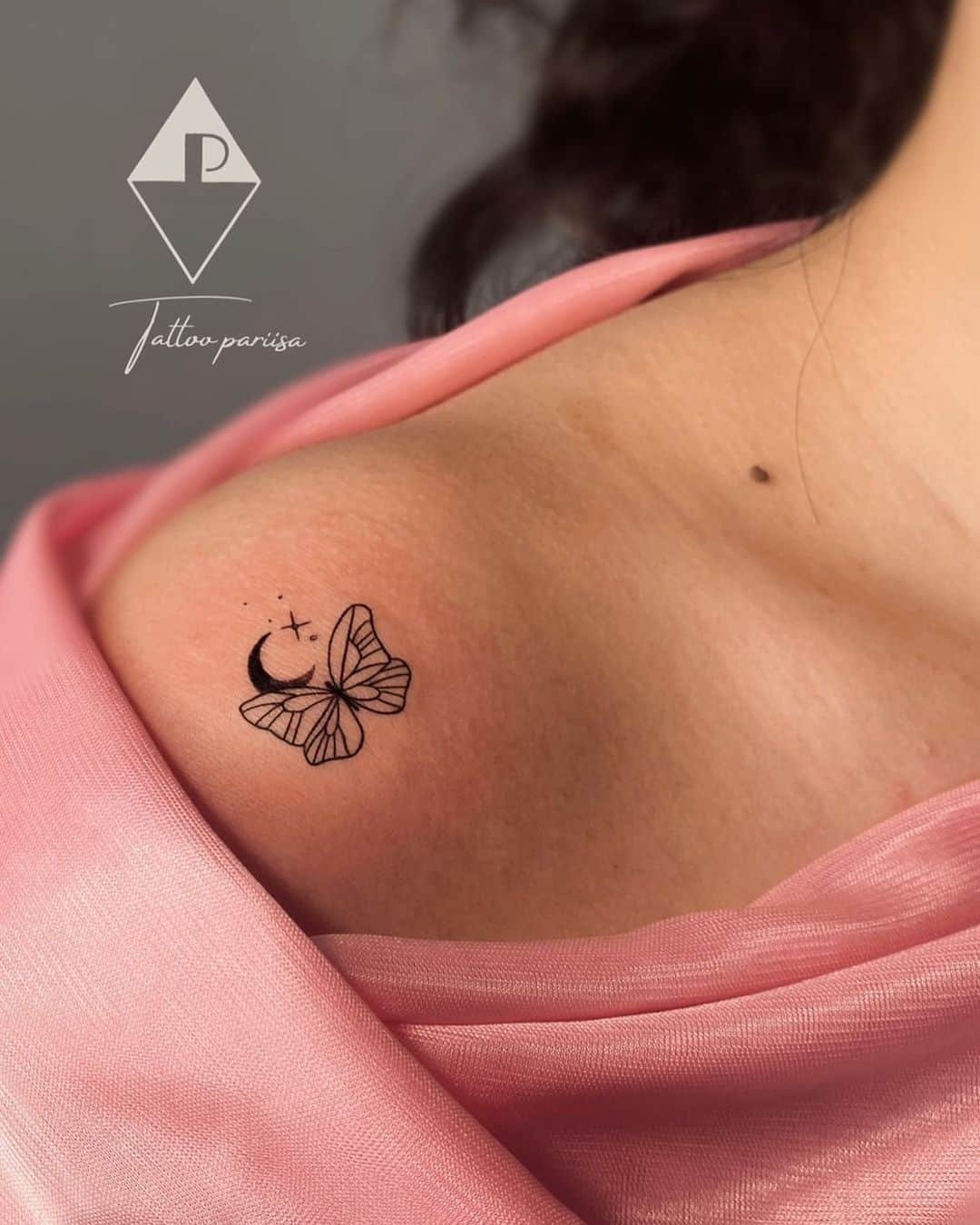 Cute star tattoo design by tattoo pariisa