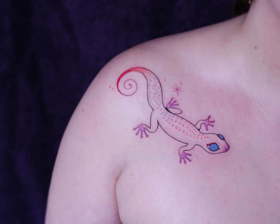 Gecko Tattoo Designs
