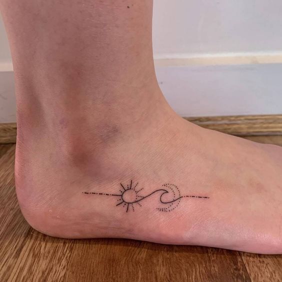 Foot tattoo 1
