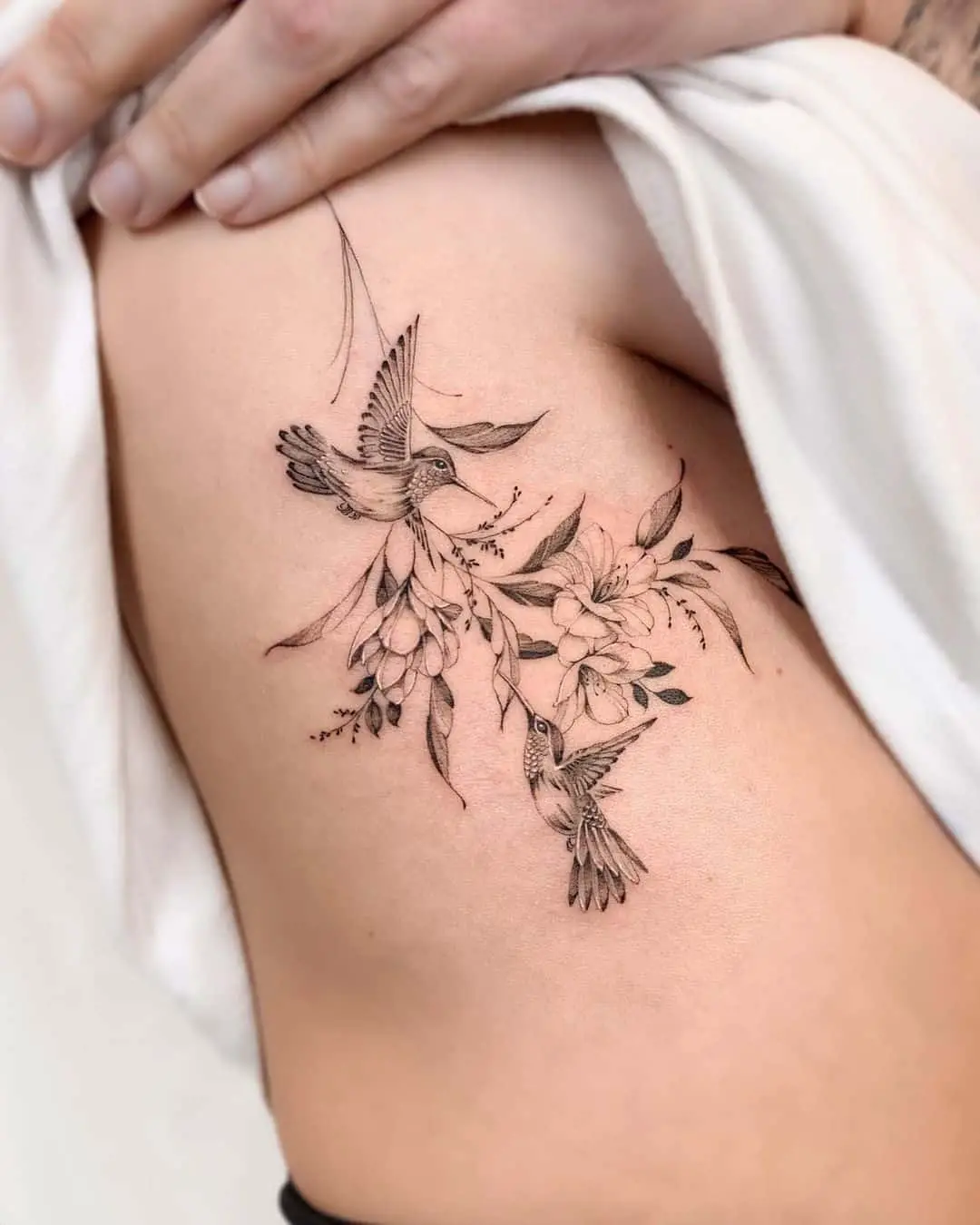 Humming bird tattoo by robwilliamtattoos