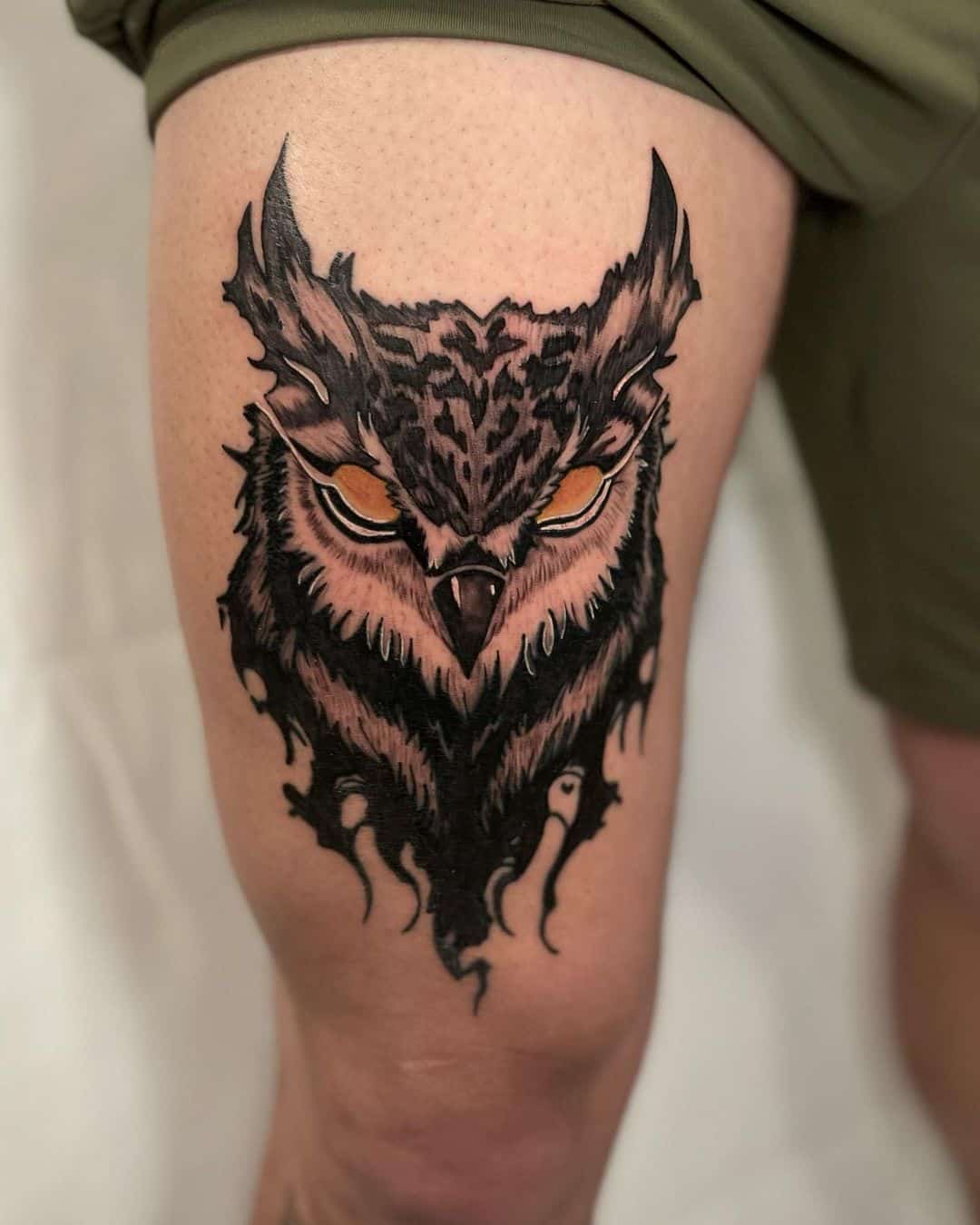 Owl tattoo designs by anablatt tattoo