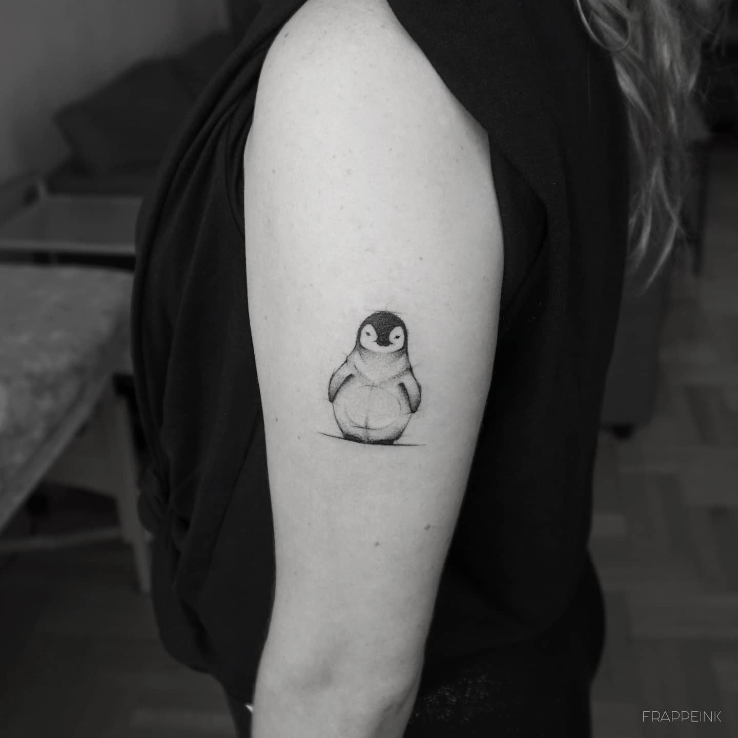 Penguin tattoos for men by frappeink