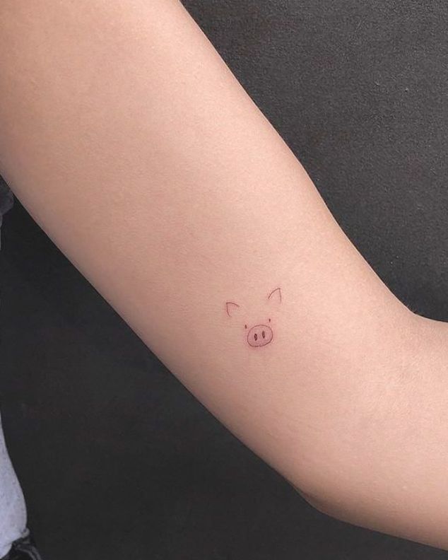 Pig face tattoo 2