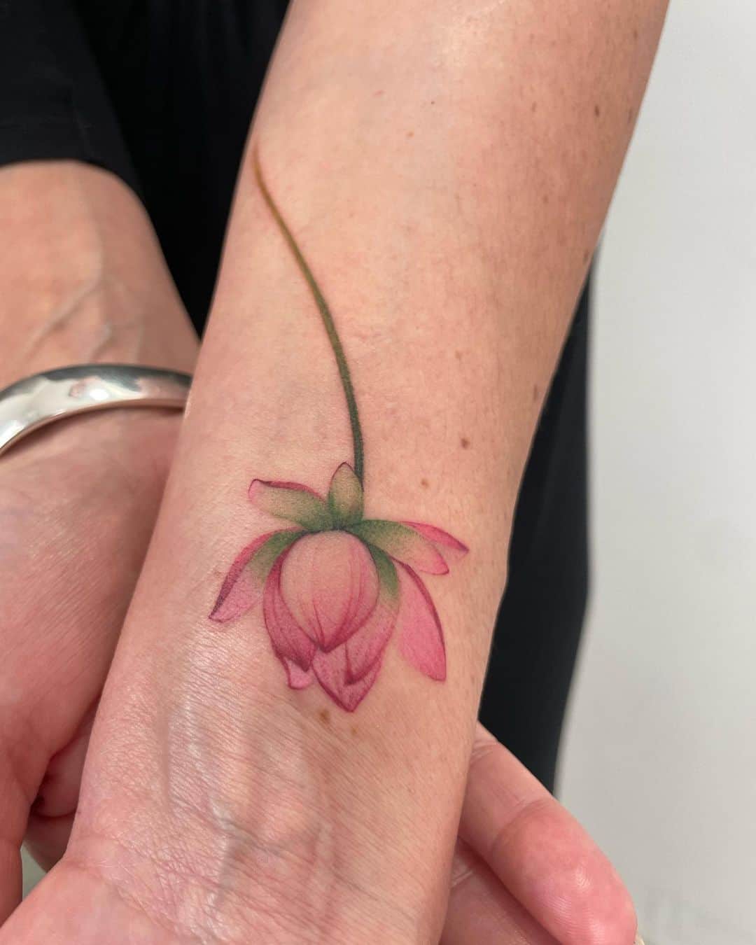 Pink lotus tattoodesign by alessouka.ttt
