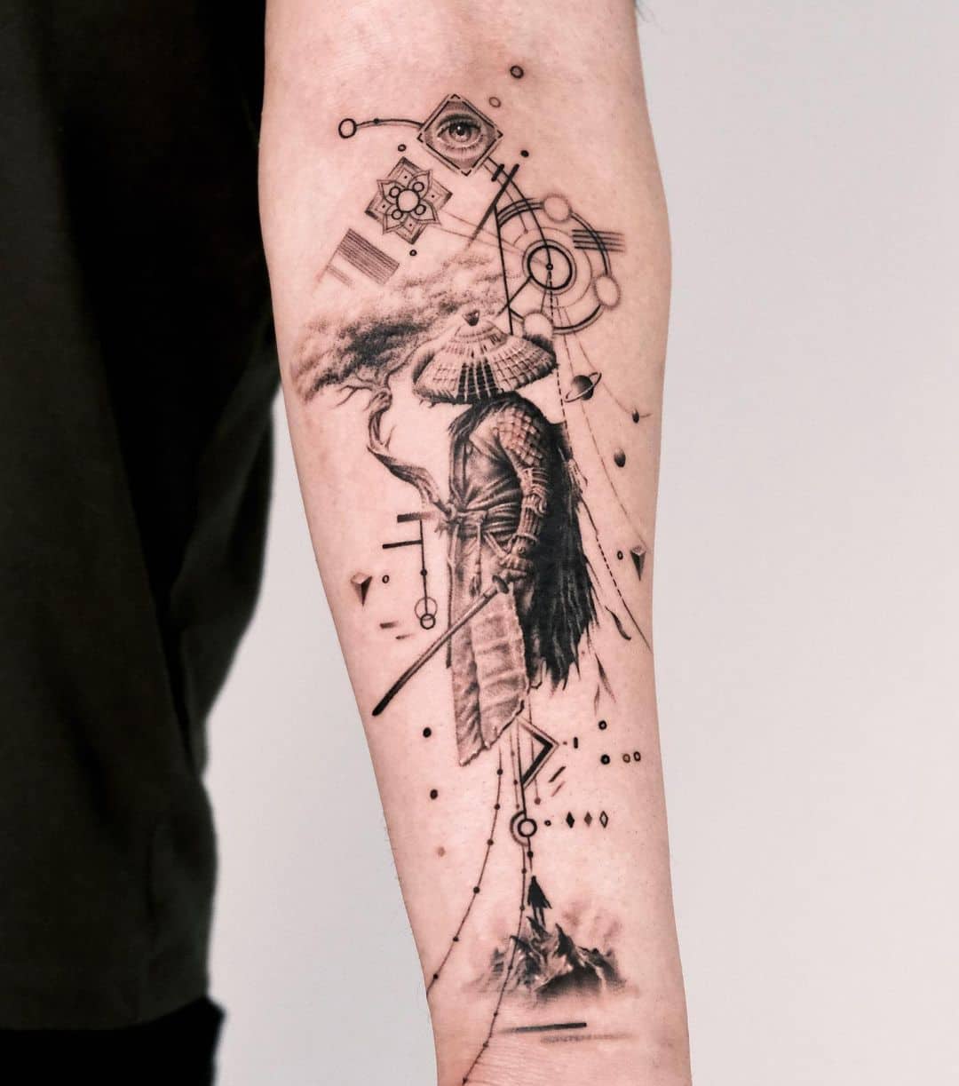 Realistic forearm tattoo by even gmt.ink 2