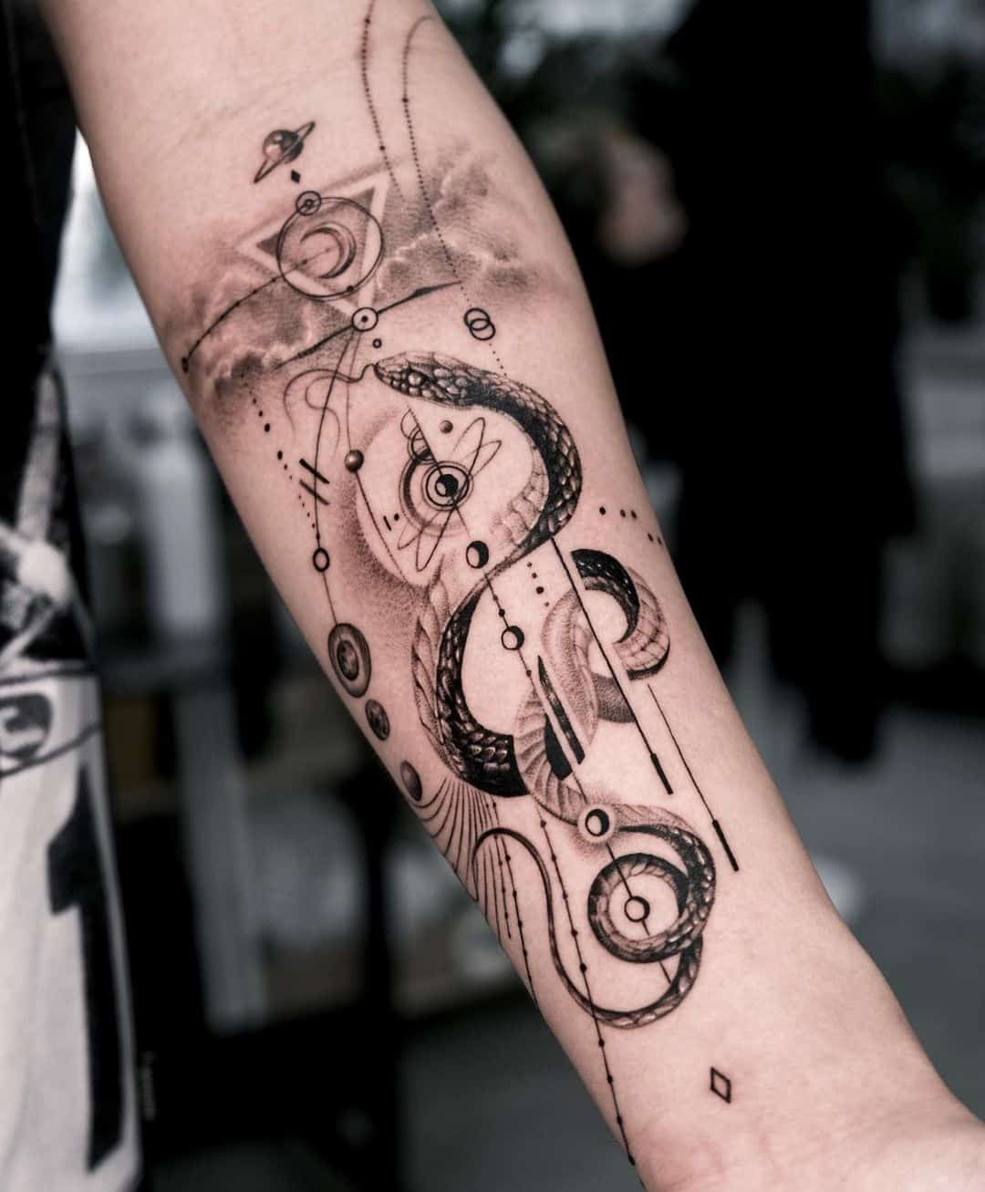 Realistic forearm tattoo by even gmt.ink