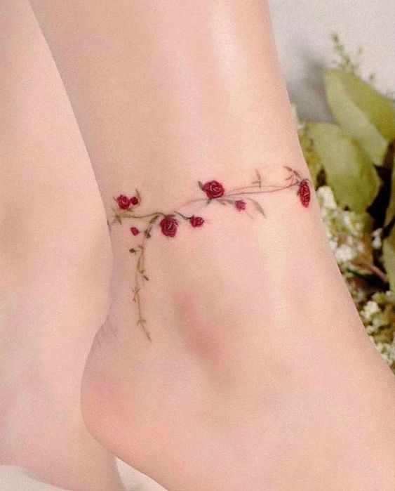 Mrs.Tattoo - 🌸 . . . #tattoo #tattoos #cherryblossom #cherryblossomtattoo  #flowertattoo #flowers #ankletattoo #legtattoo #smalltattoo #femininetattoo  #ink #fineline #finelinetattoo #singleneedle #singleneedletattoo  #silverbackink ...