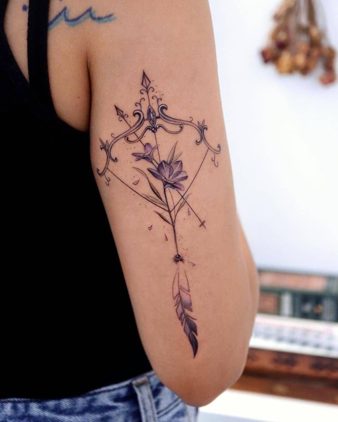 Sagittarius tattoo design by tattooist giho