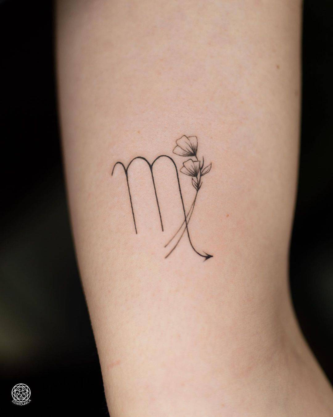 Zodiac sign tattoo | Gallery posted by Kaylee;) | Lemon8