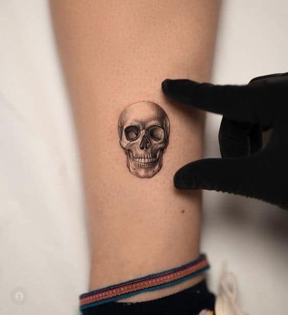 Skull tattoo 1