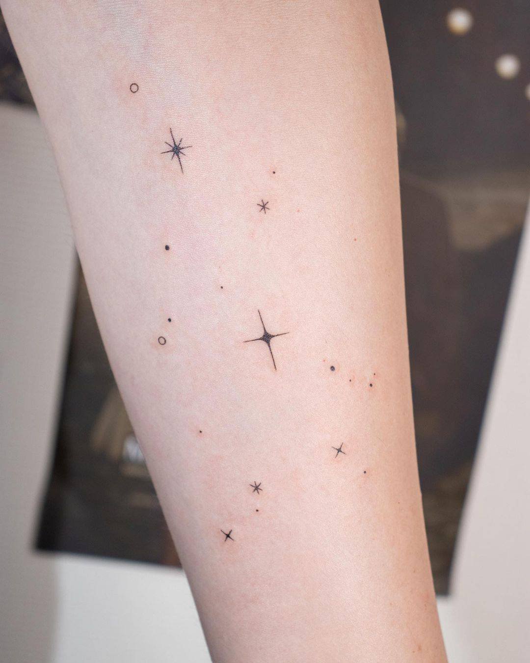 Star tattoo design by kimlove.