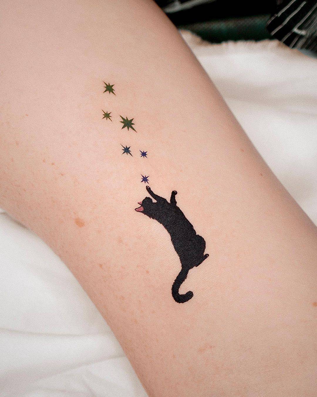 Star tattoo design by youngchickentattoo