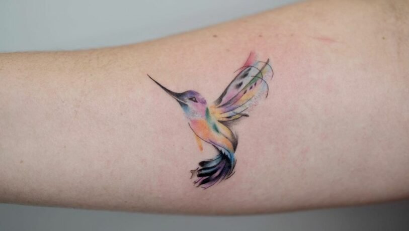 Vibrant And Mesmerizing Hummingbird Tattoo Ideas