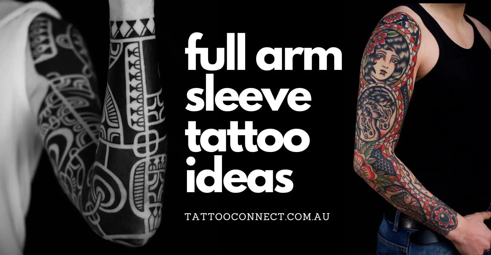 80 Feminine Full Sleeve Tattoos