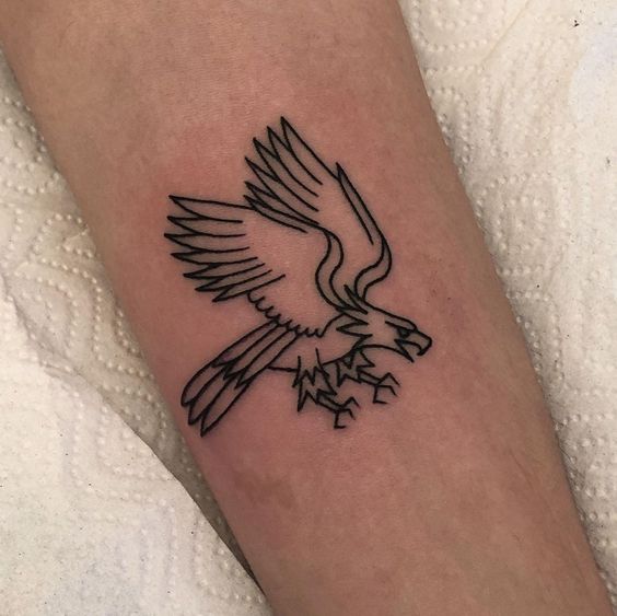 American eagle tattoo 1