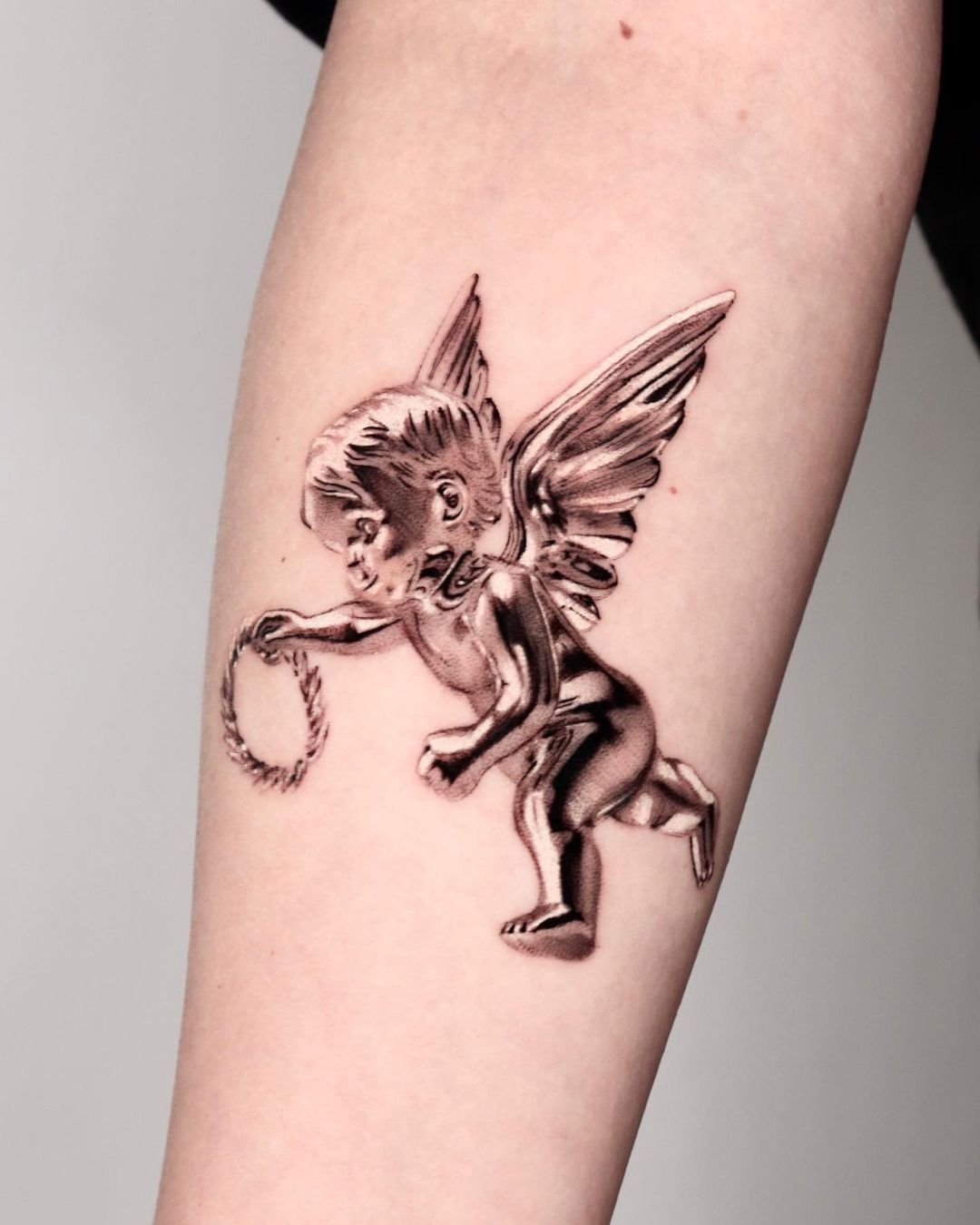 Angel tattoo designs by chan hontattoo