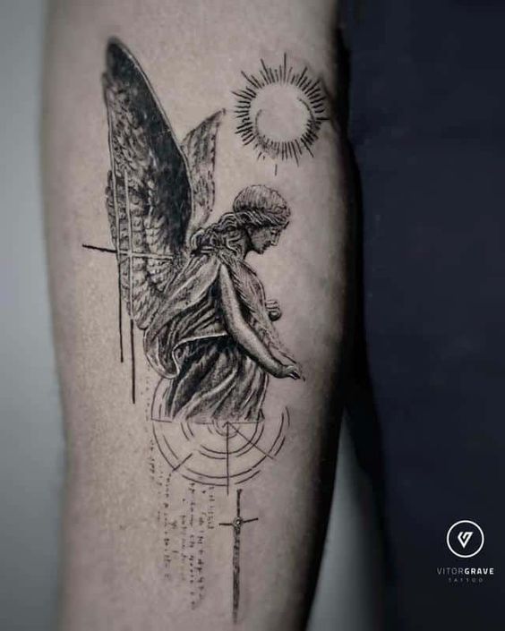 Angel tattoos for men 1