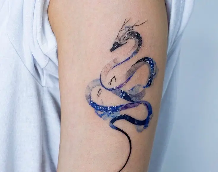 Blue dragon tattoo 3