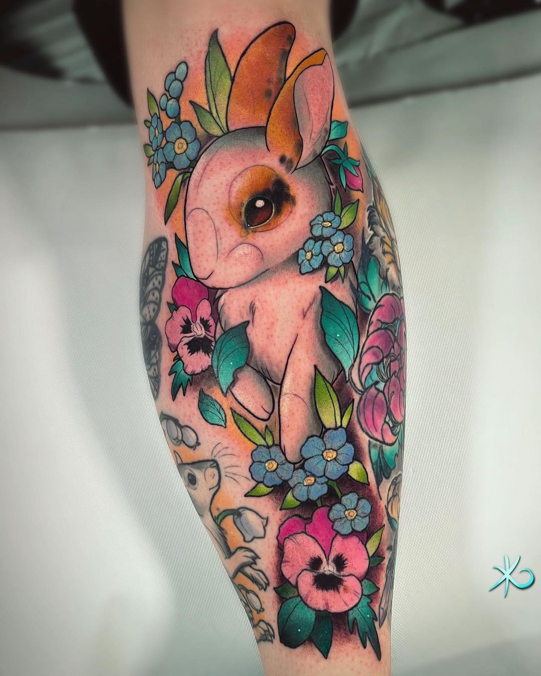 Details 95 about cute bunny tattoo unmissable  indaotaonec