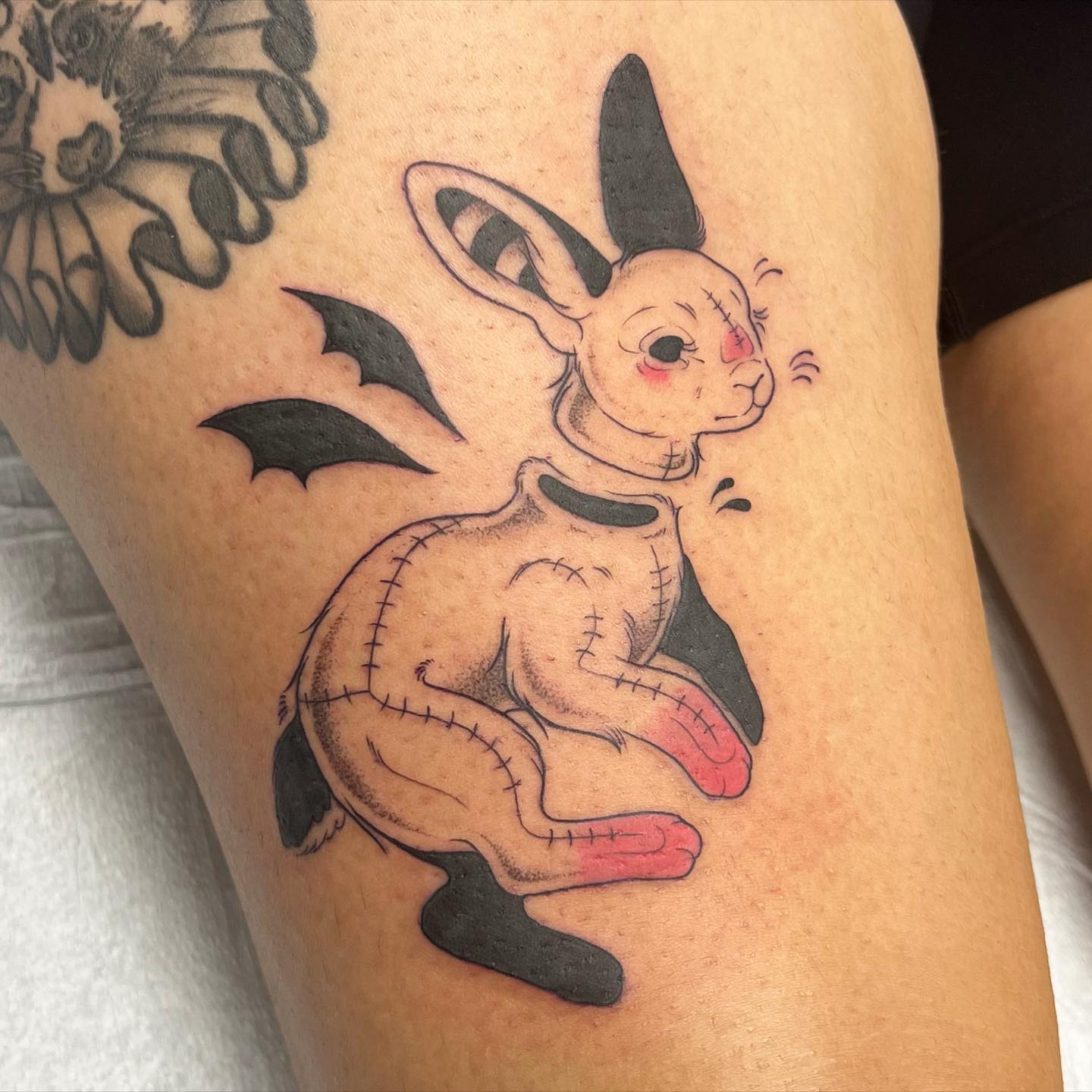 Bunny tattoos for the win #Tattoo #TattooArtist #tattootok #TattooInsp... |  TikTok