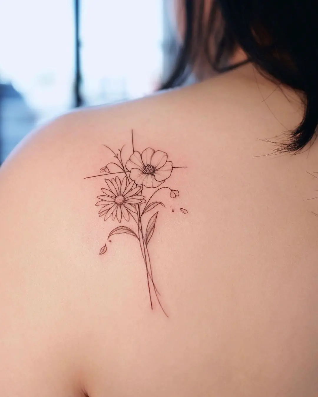 Cross tattoo design by yeowool tattooer