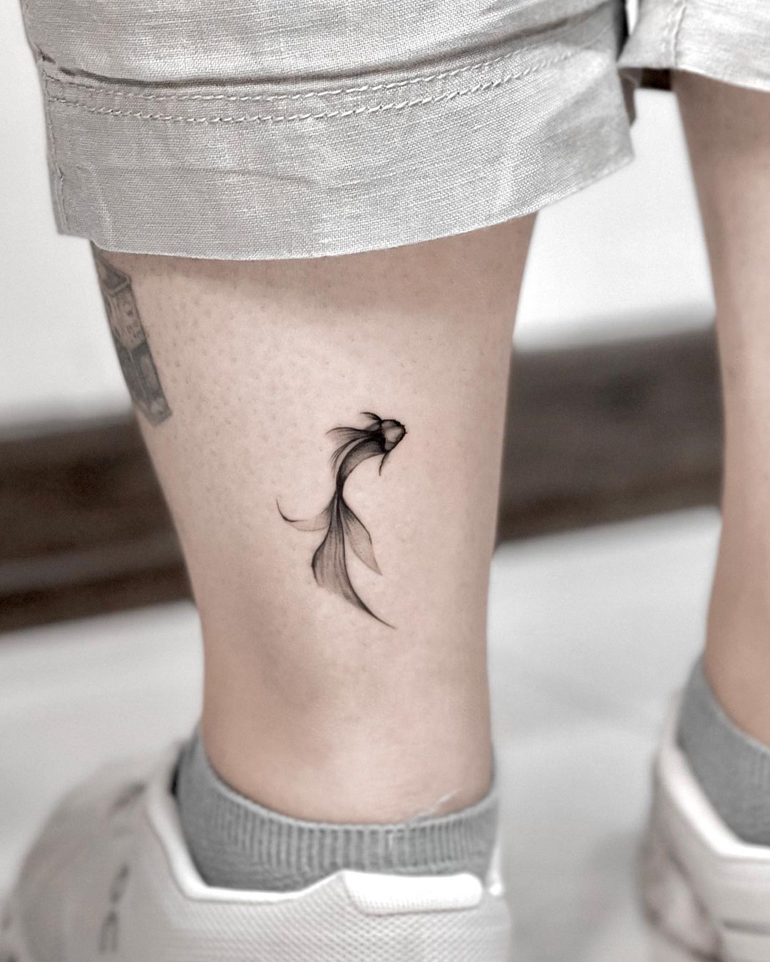 Cute koifish tattoo by zeetattooo