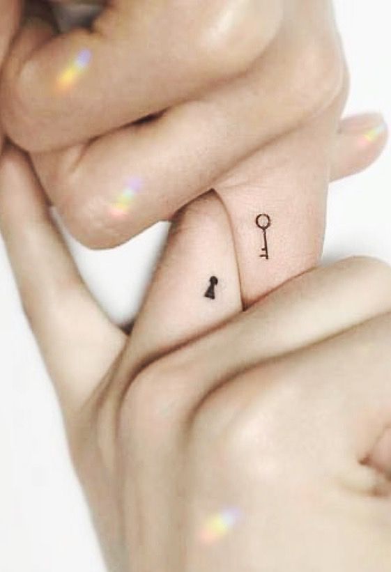 6 minimalist couple tattoos to get on Valentine's Day - Yahoo Sports
