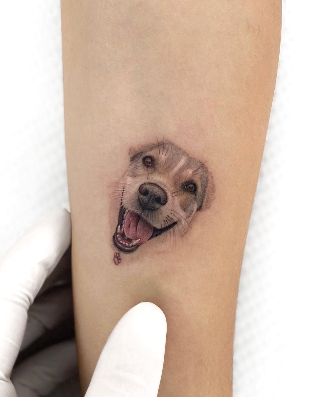 Dog tattoo design by mustafaalakoc