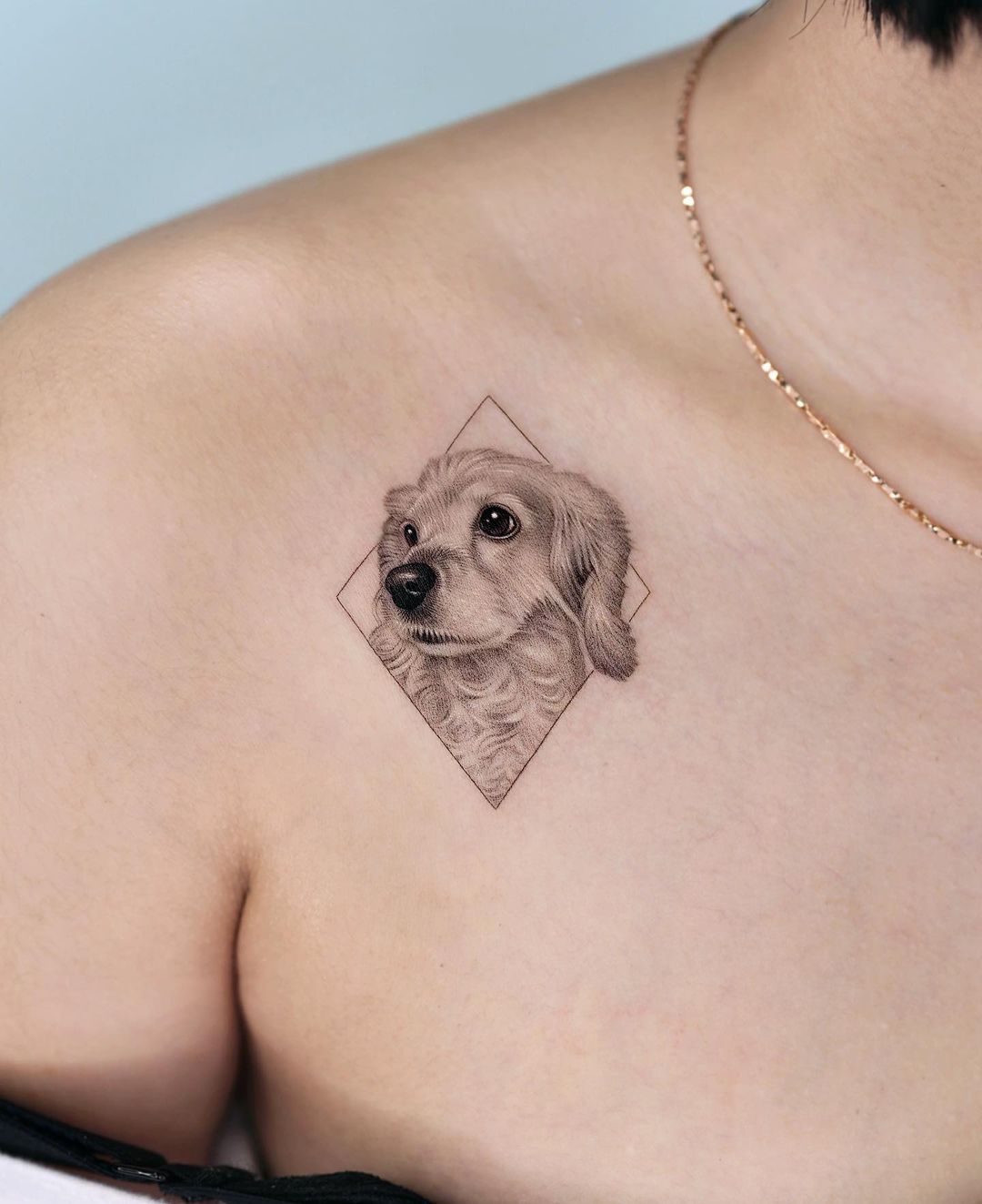 Dog tattoo design by zeal tattoo