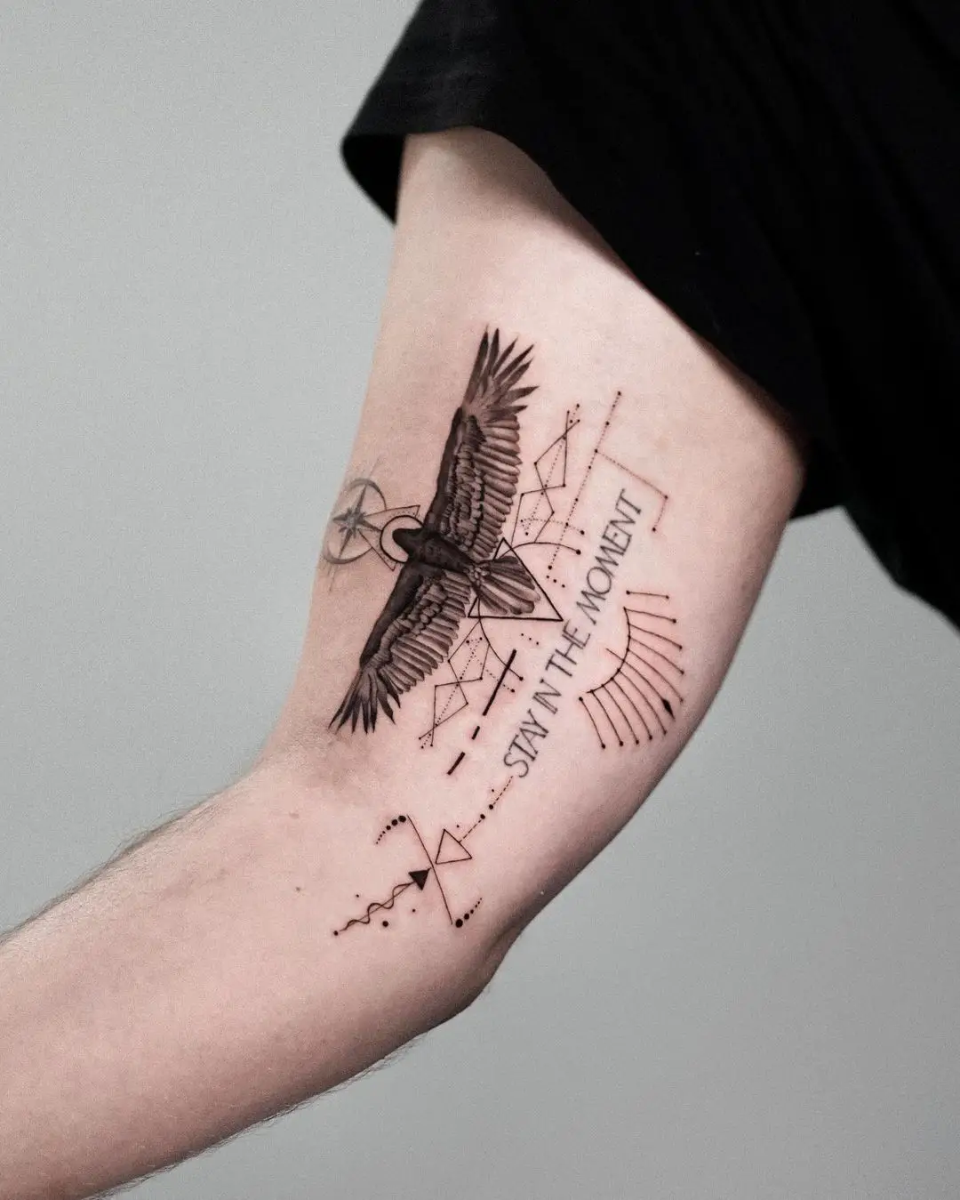 Eagle tattoo design by sametyaman.ink