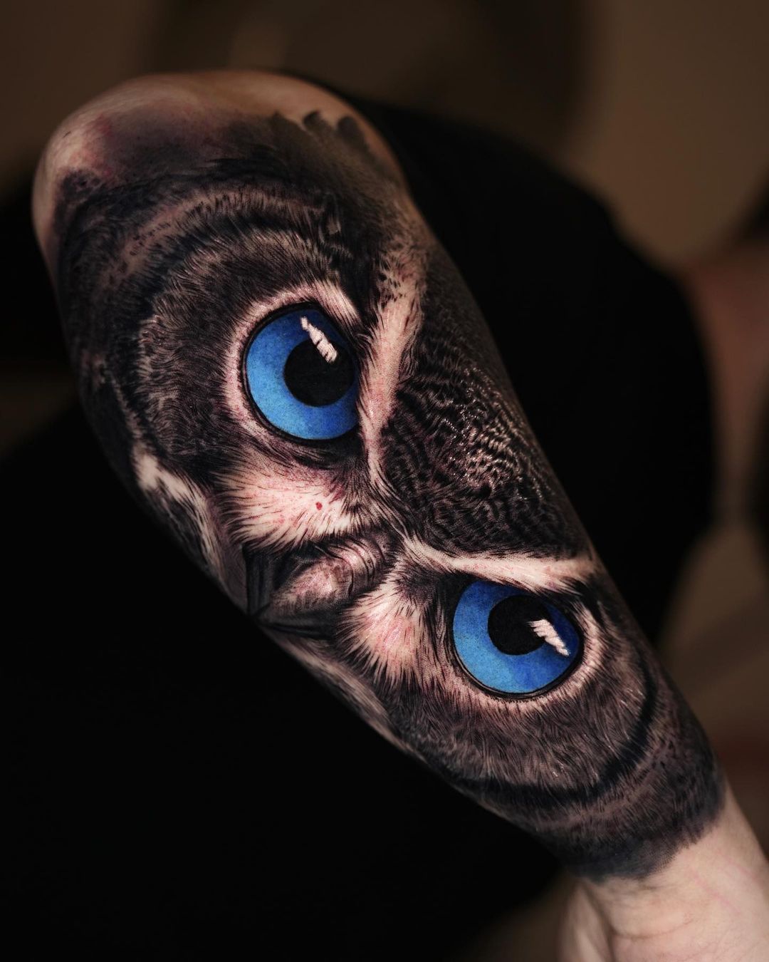 Owl tattoo design by sumok tattooer