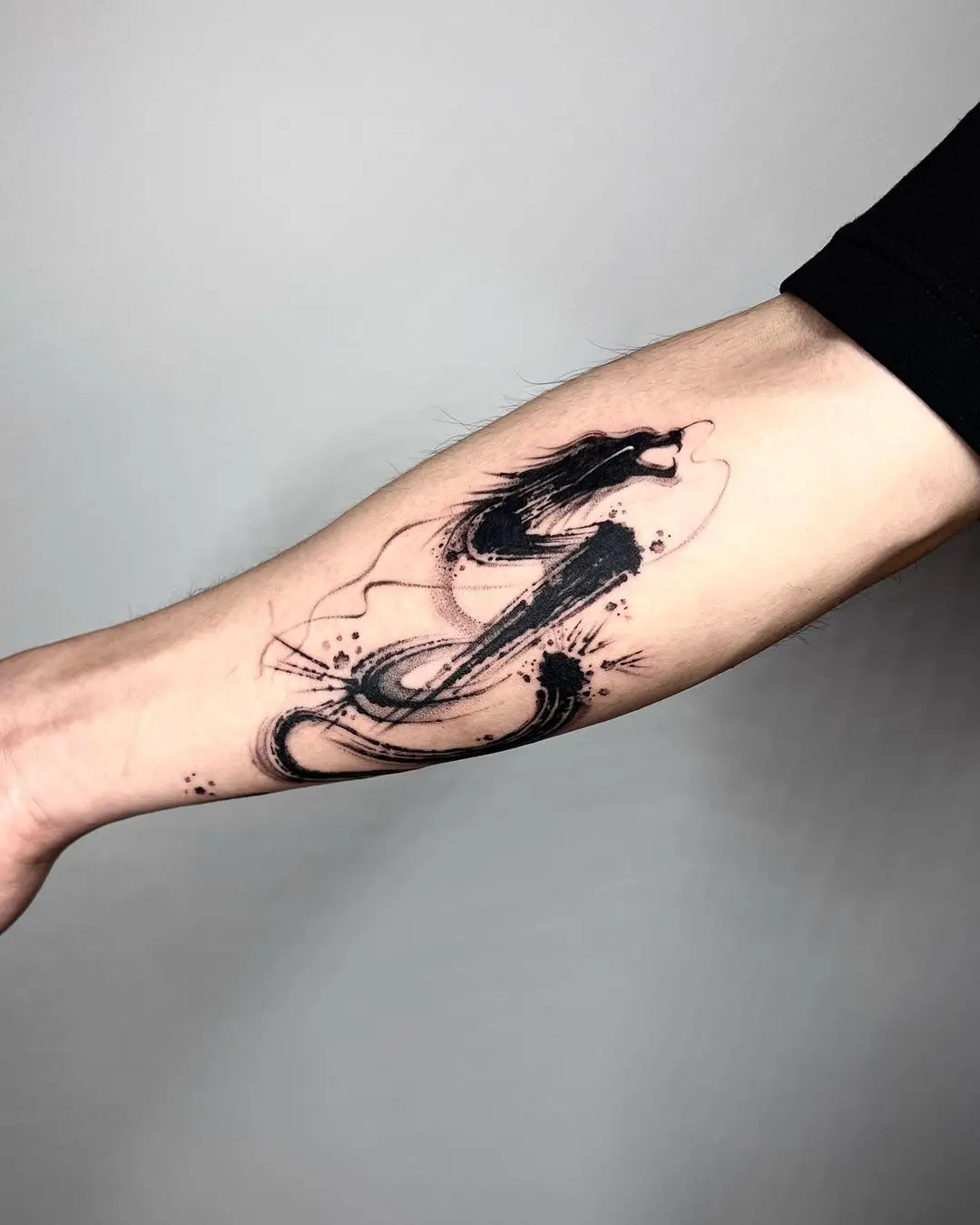 Realistic dragon tattoo by seoyoun tattoo