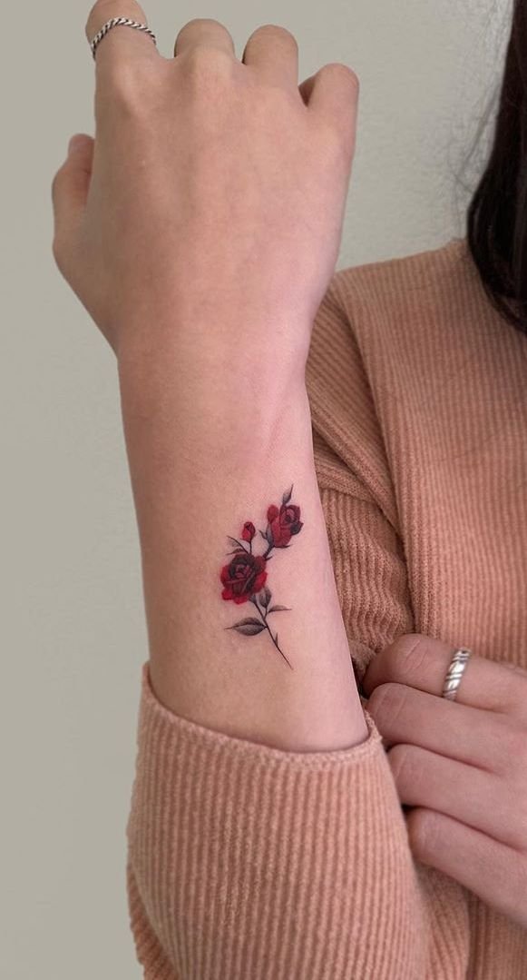 Rose tattoo design 1