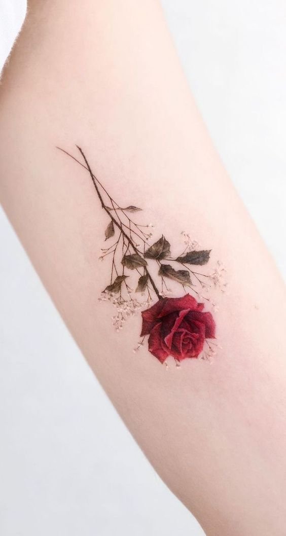 Rose tattoo design 2