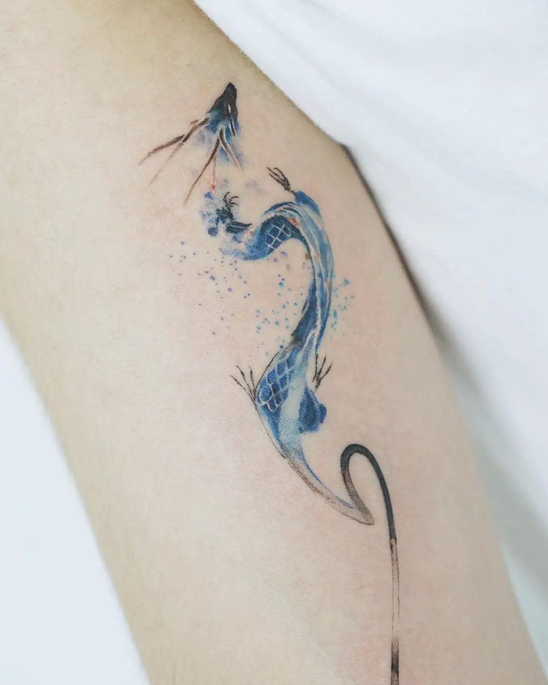 Simple dragon tattoo by indigo.yh