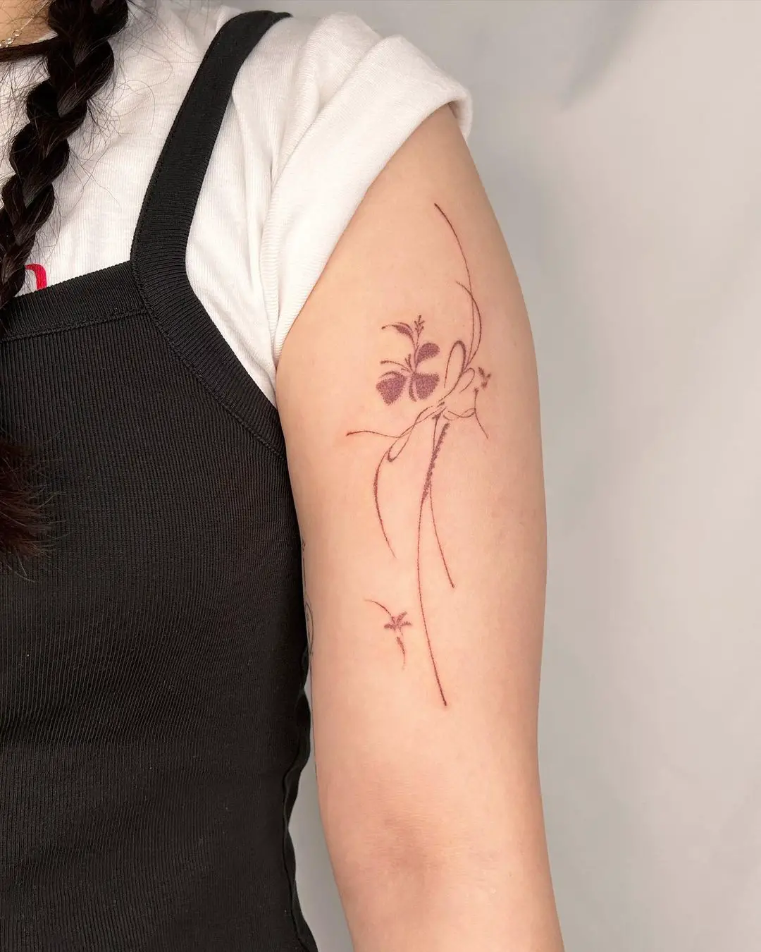 Simple line tattoo by nanpoke