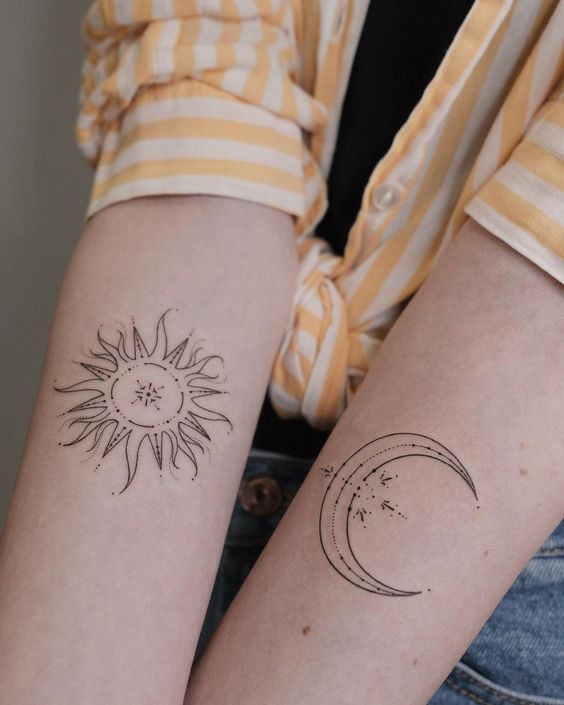 50+ Matching Tattoo Ideas For Couples