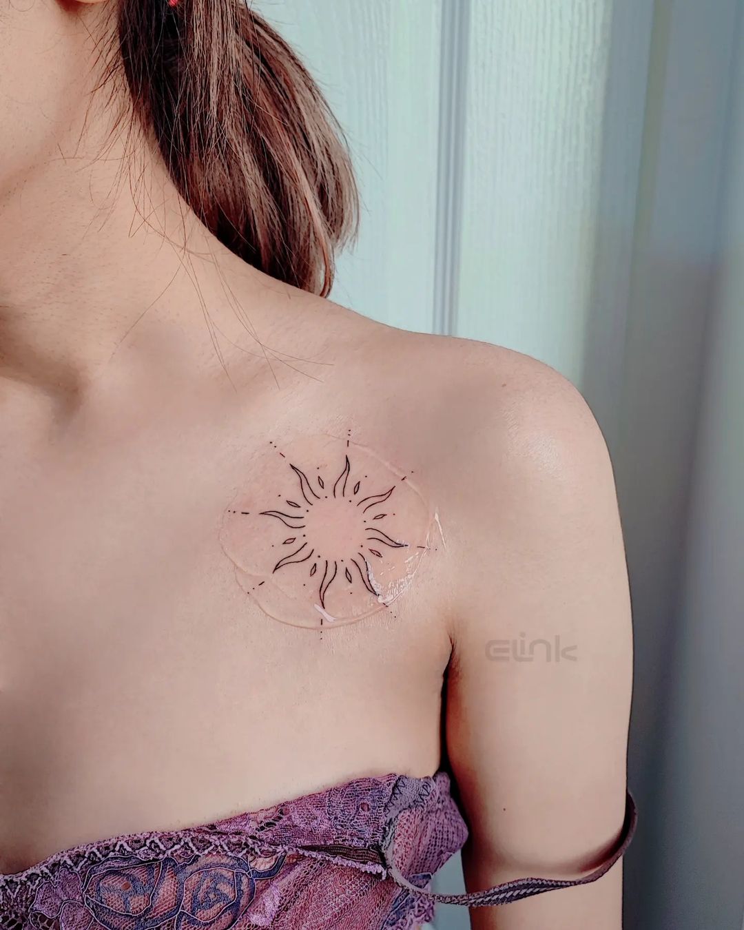Sun tattoo design by el ink