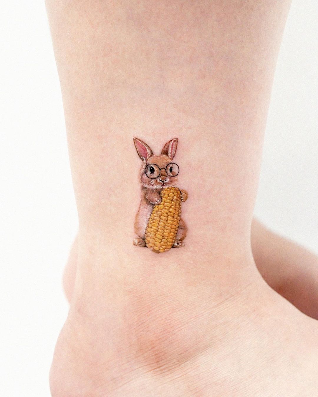 ArtStation - Rabbit tattoo design