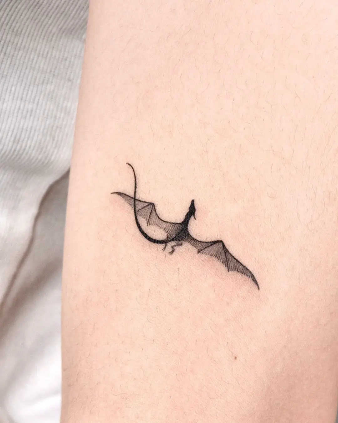 simple dragon tattoo 1