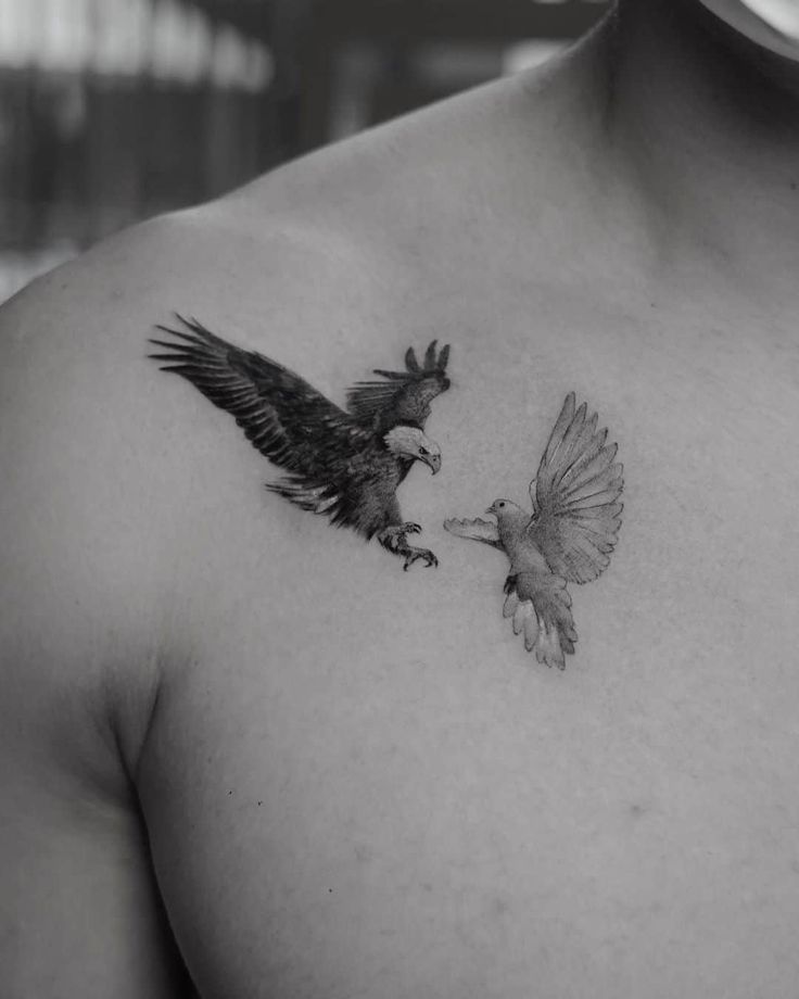 small eagle tattoo 1