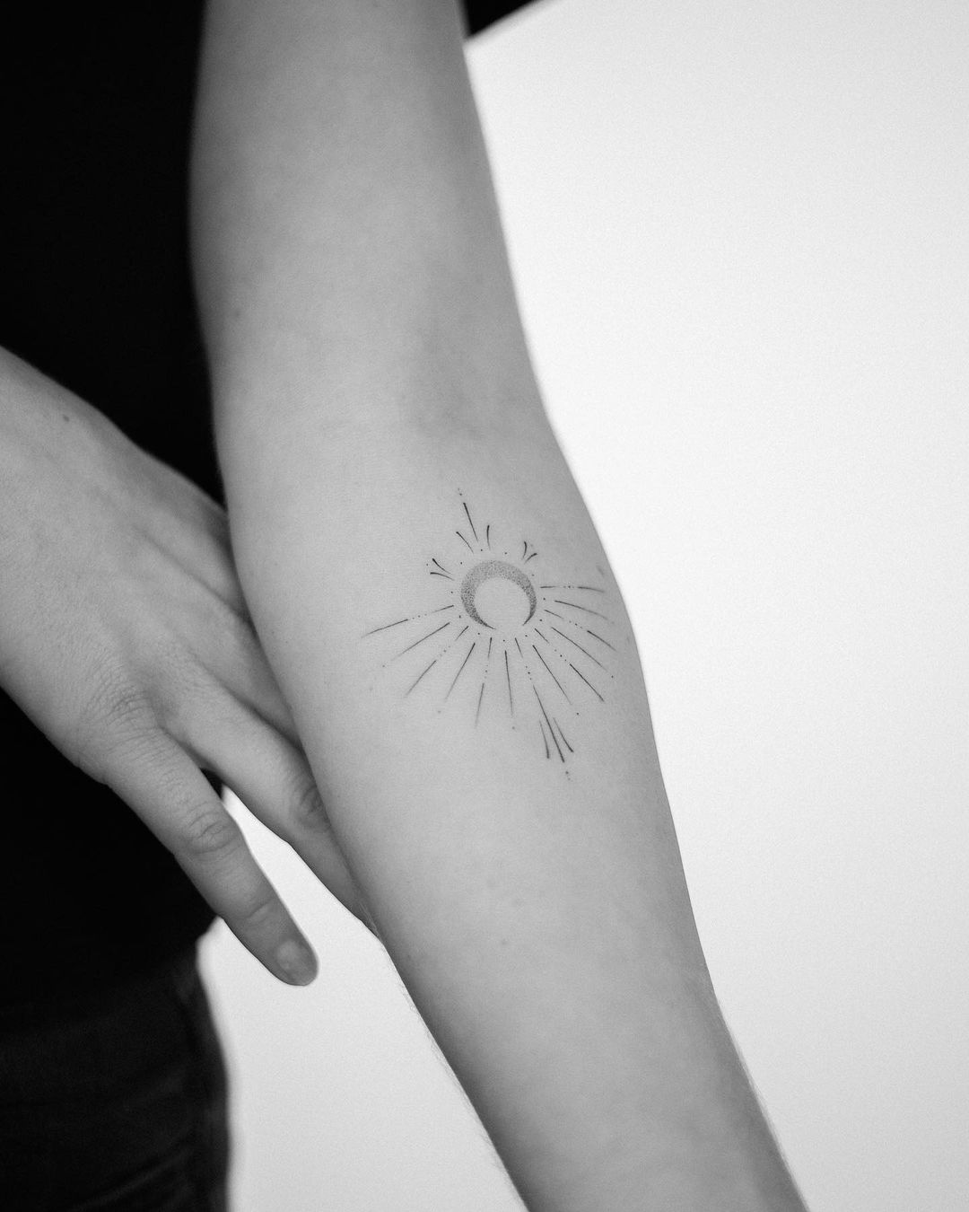 sun tattoo design by lucasimon.tattoo