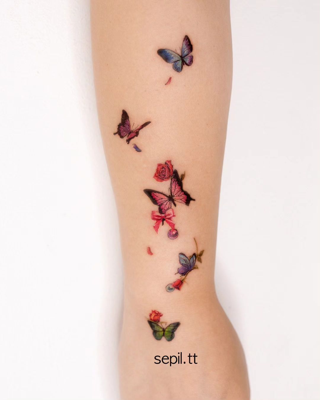 Butterfly tattoo ideas by sepil.tt