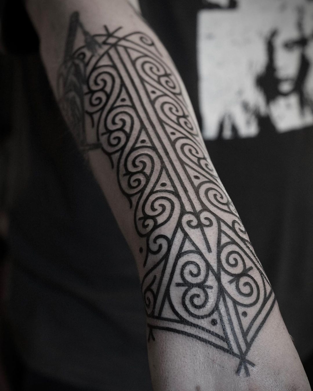 Celtic sleeve tattoo design by francesco.capro