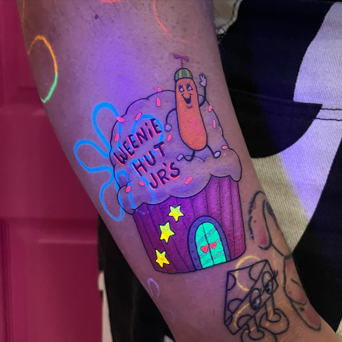 Colorful tattoo ideas for men by 0uchless